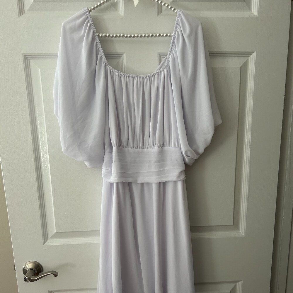White Dress Size L